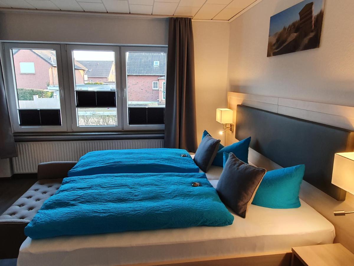 Hotel Pension Loose Borkum Bagian luar foto