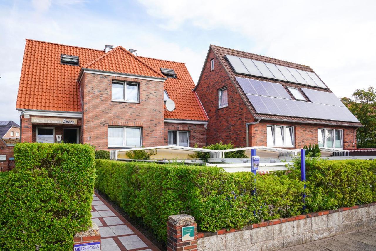 Hotel Pension Loose Borkum Bagian luar foto