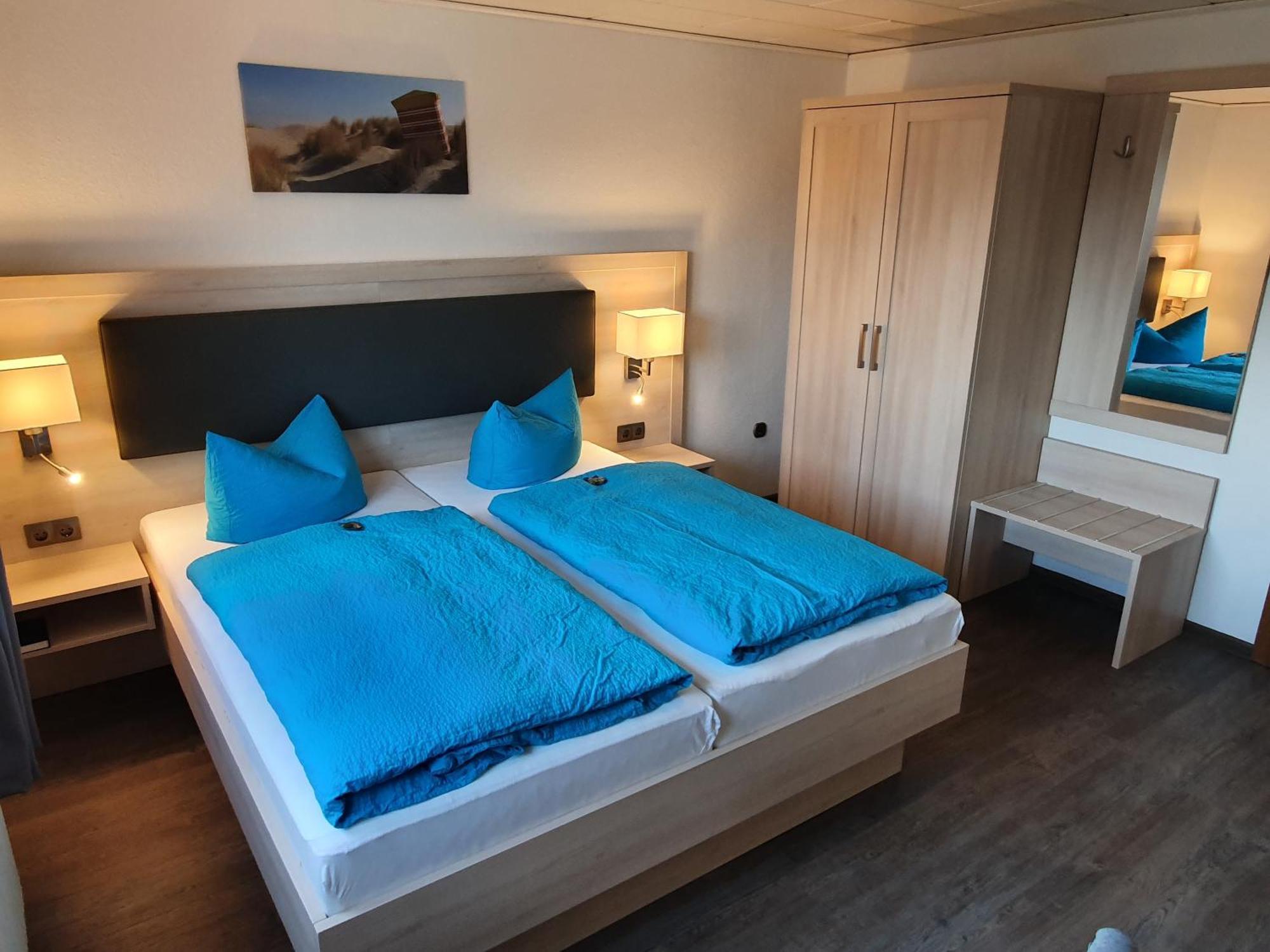 Hotel Pension Loose Borkum Bagian luar foto