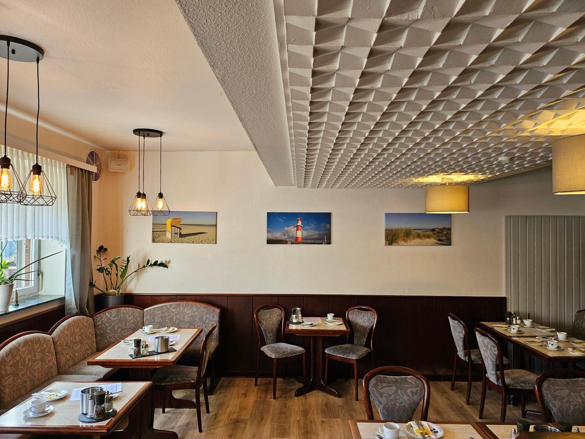 Hotel Pension Loose Borkum Bagian luar foto
