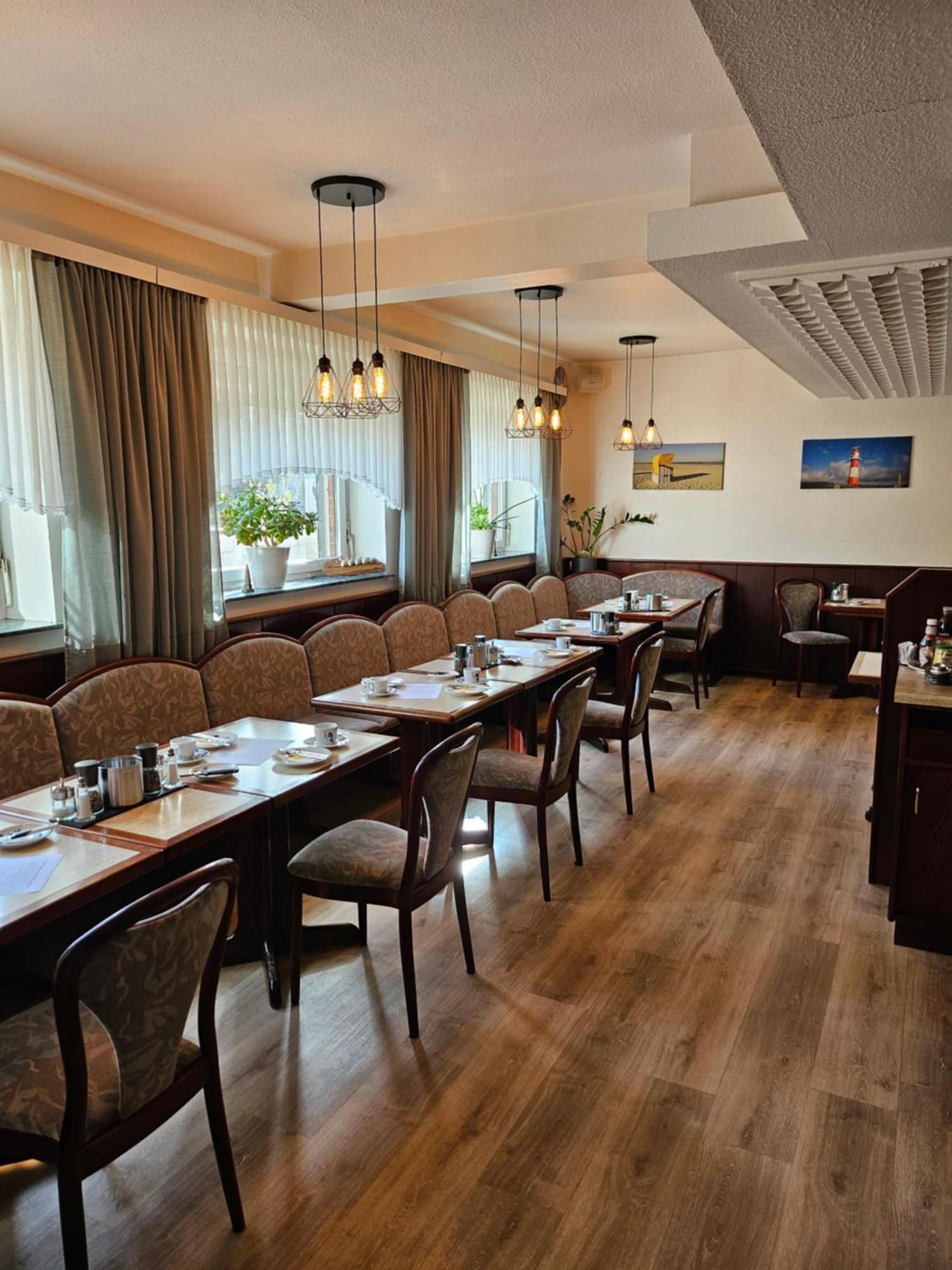 Hotel Pension Loose Borkum Bagian luar foto