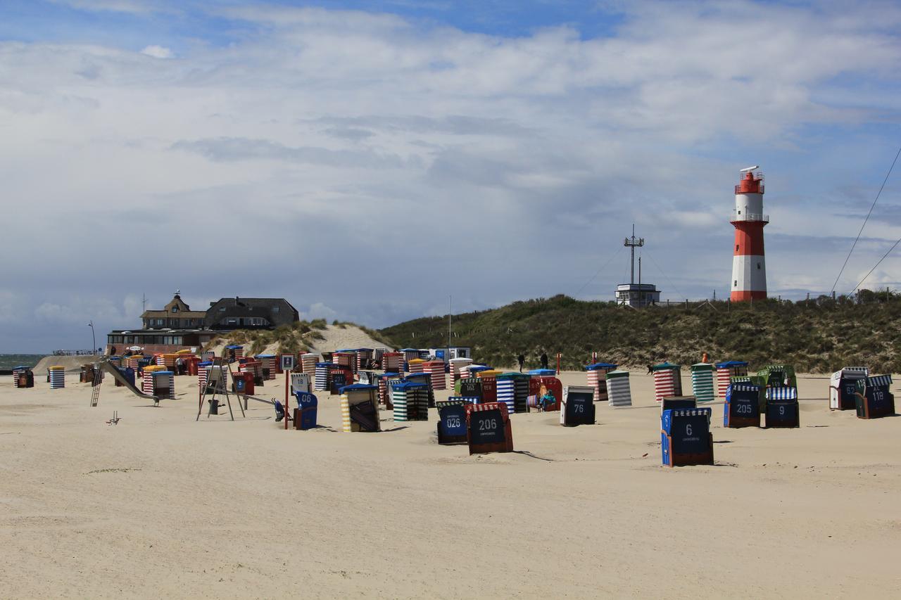 Hotel Pension Loose Borkum Bagian luar foto